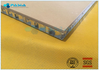 China Sandstone Aluminium Honeycomb Panel With Edge Sealed Thickness 20mm - 30mm supplier