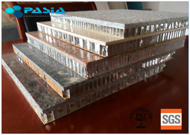 China 1200x1200 Sized Honeycomb Roof Panels Marble Stone Aluminum Honeycomb Panel Flat supplier