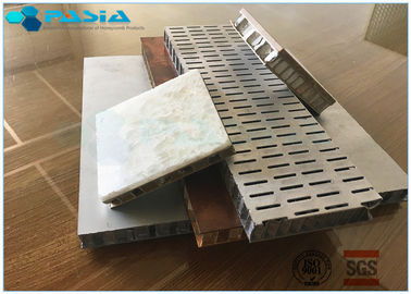 China Perforated 6mm Side Length Aluminum Honeycomb Material Core Anti Static Composite Floor supplier